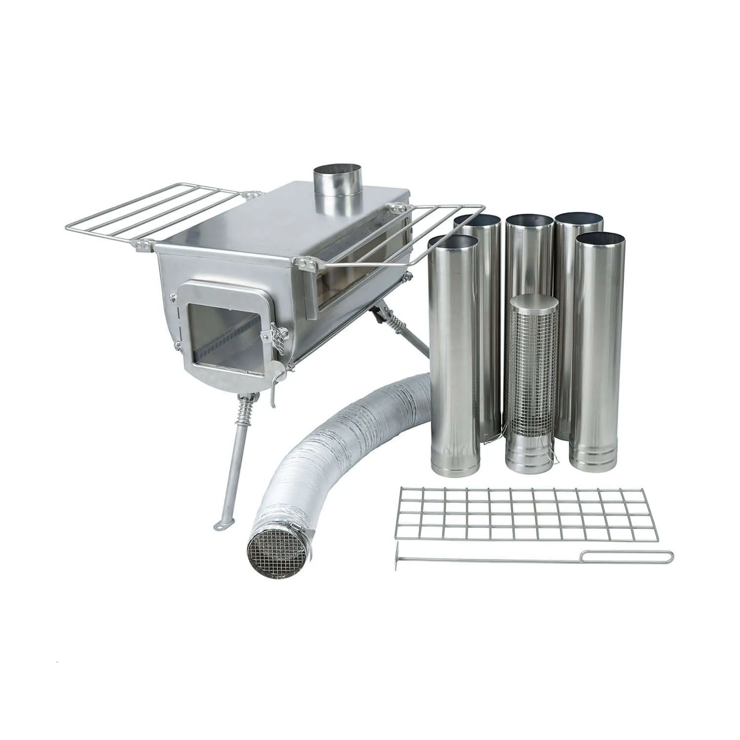 Woodlander Double View Plus | External Air Portable Stove | Winnerwell