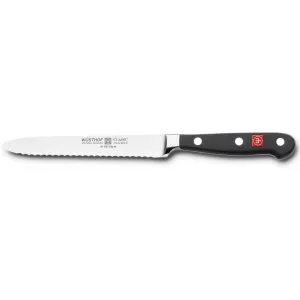 Wüsthof Classic 5" Serrated Utility Knife