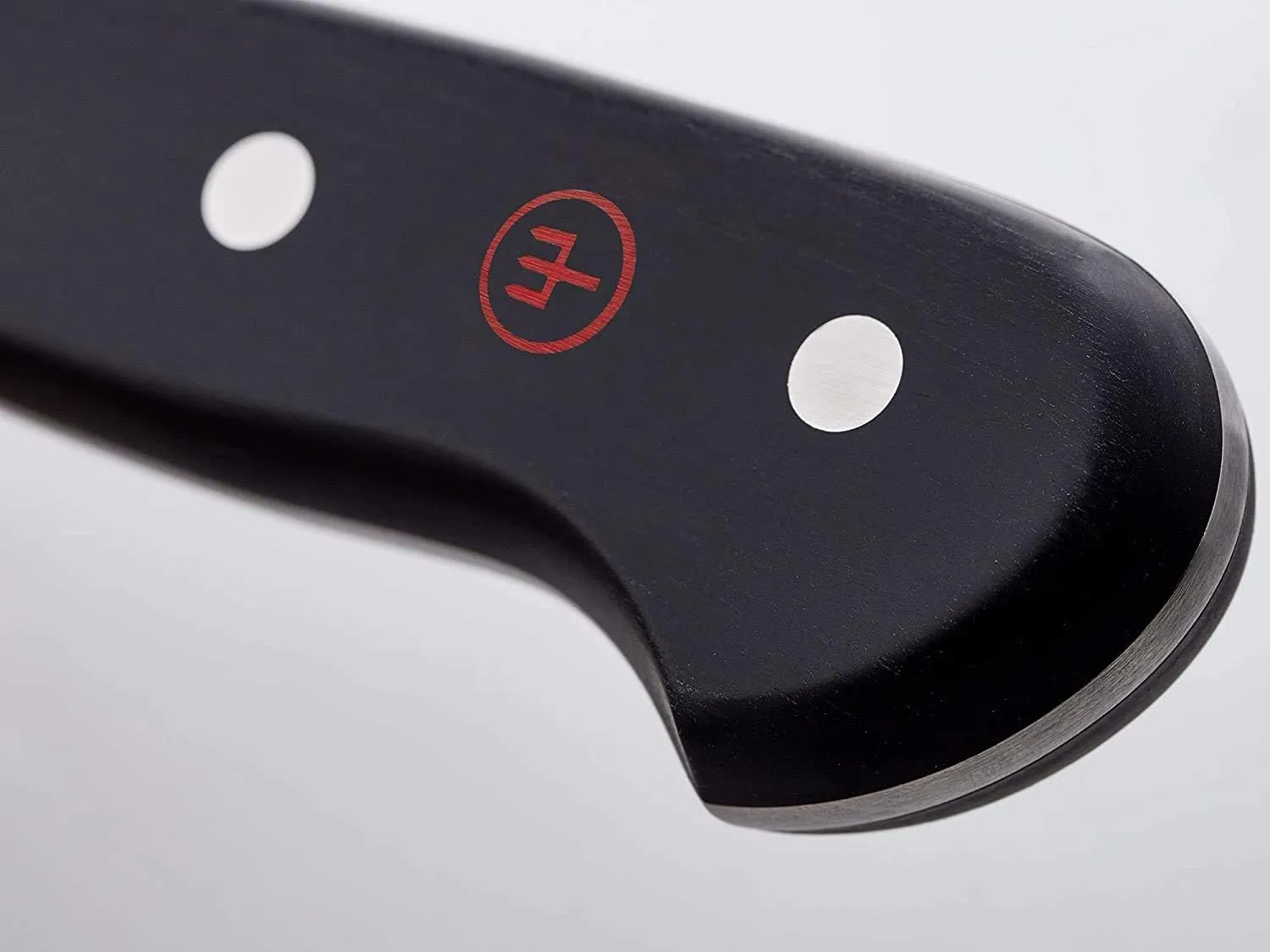 Wusthof Classic 3 1/2" Fully Serrated Stainless Steel Paring Knife, Black