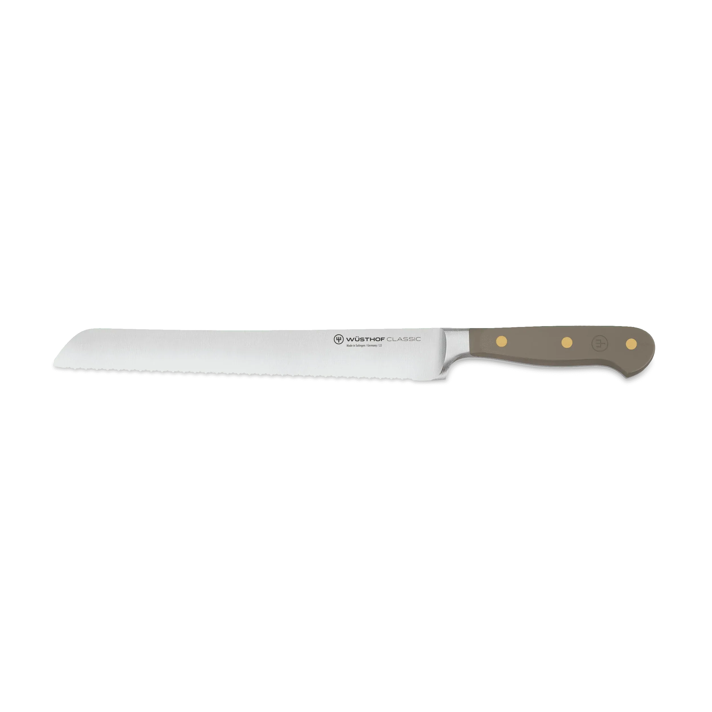 Wusthof Classic Color Series 9" Stainless Steel Double Serrated Bread Knife
