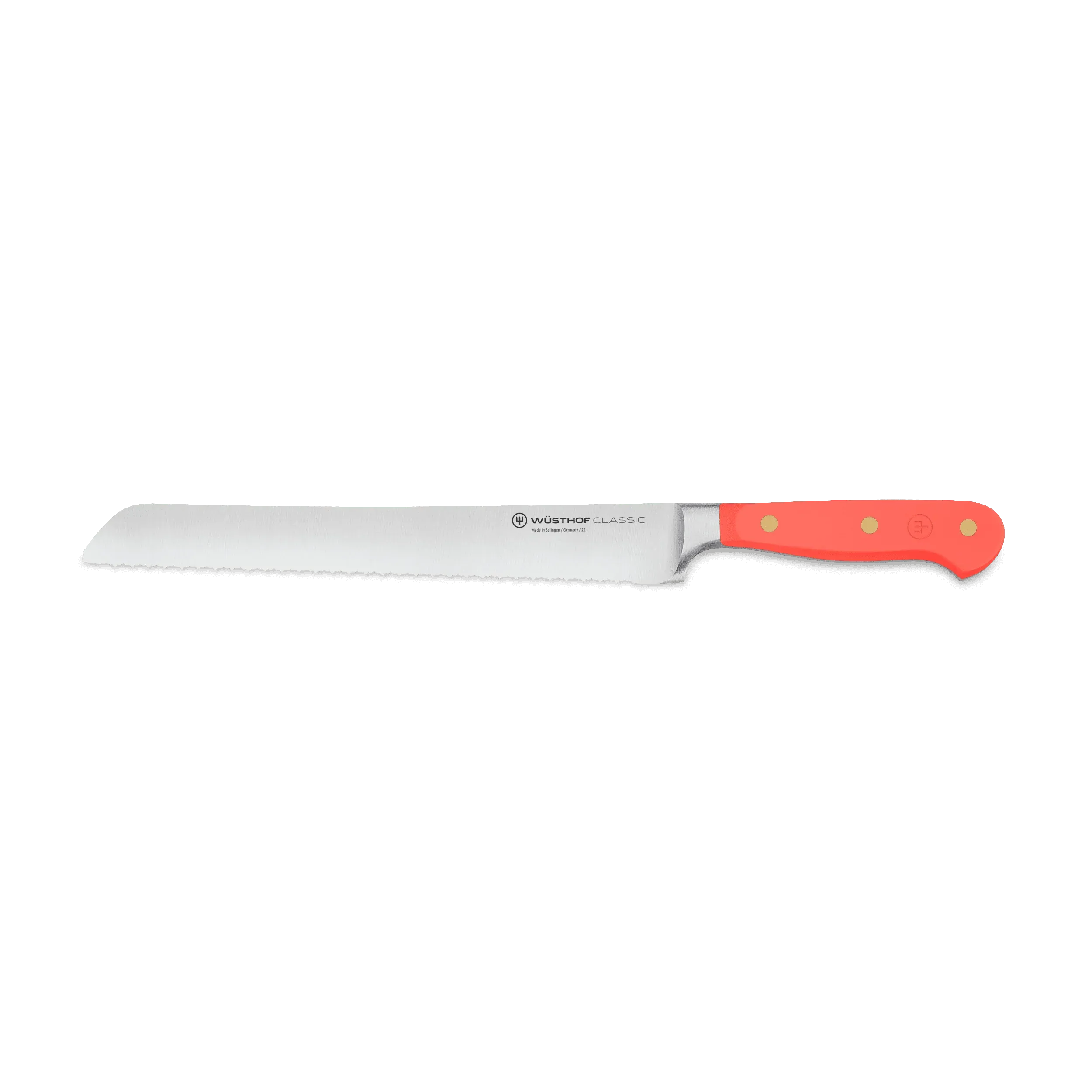 Wusthof Classic Color Series 9" Stainless Steel Double Serrated Bread Knife