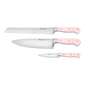 Wusthof Classic Pink Himalayan Salt - 3 Pc. Essential Knife Set