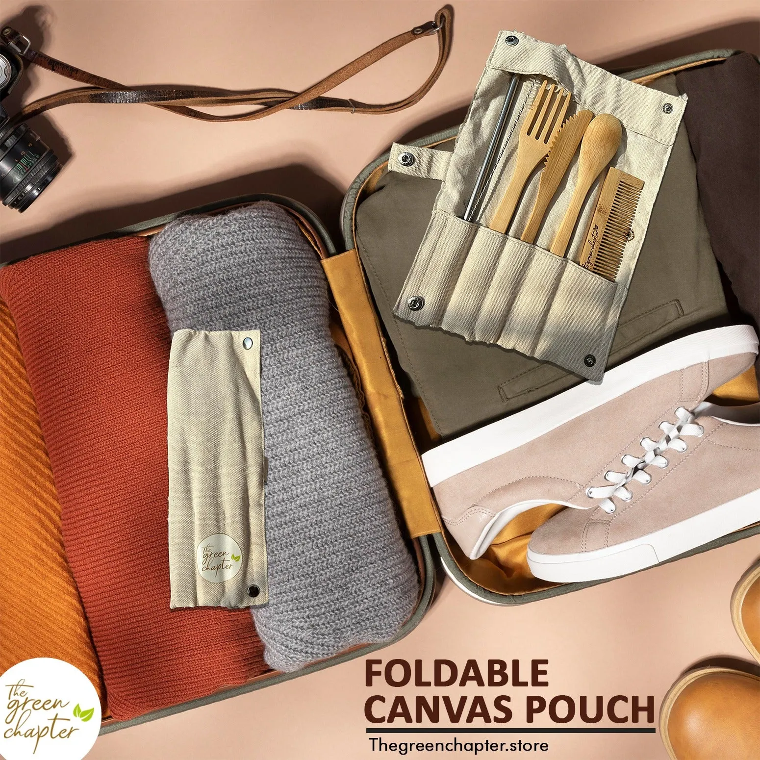 Zero-Waste Sustainable Travel Set