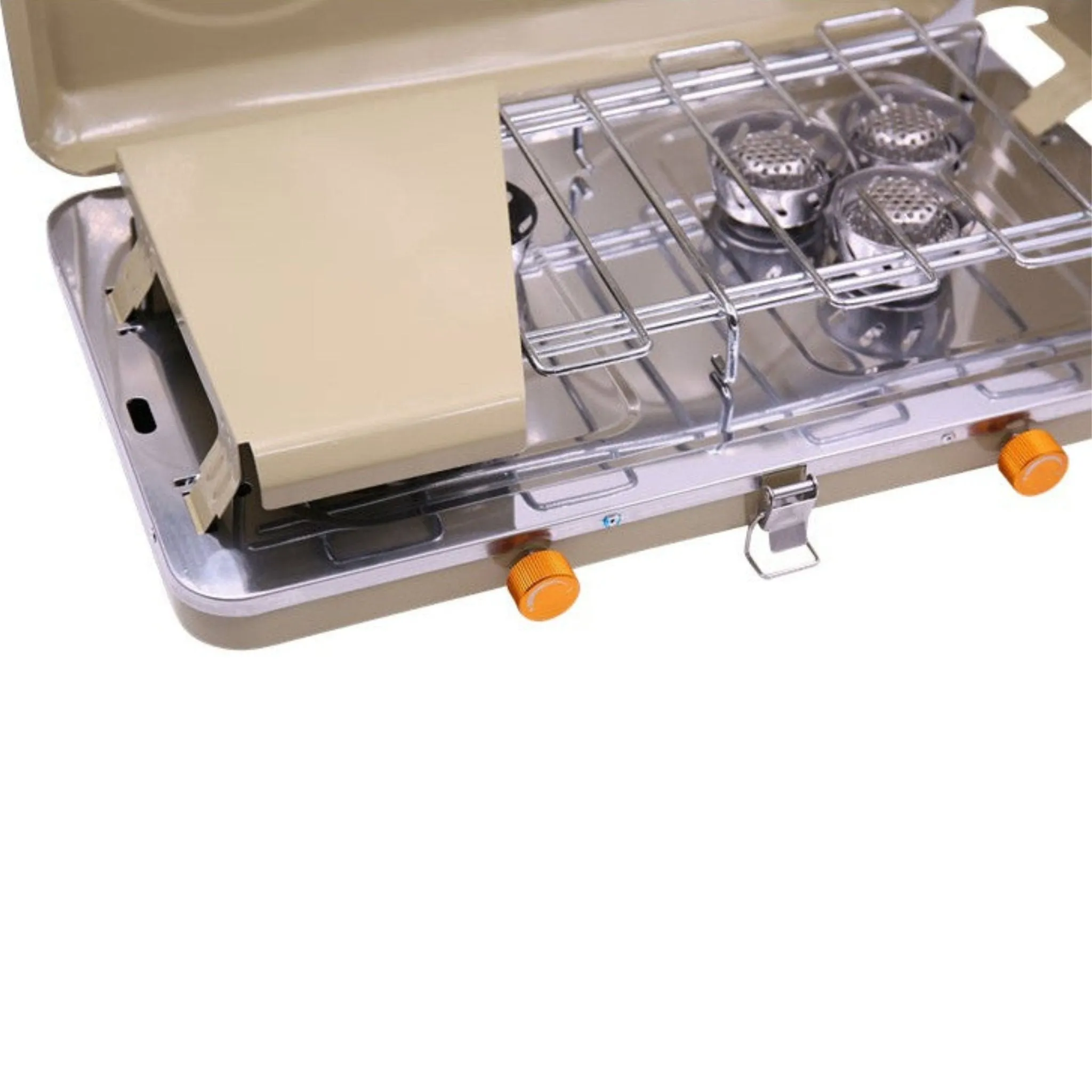 ZYZY Portable Double Burner - Military Brown