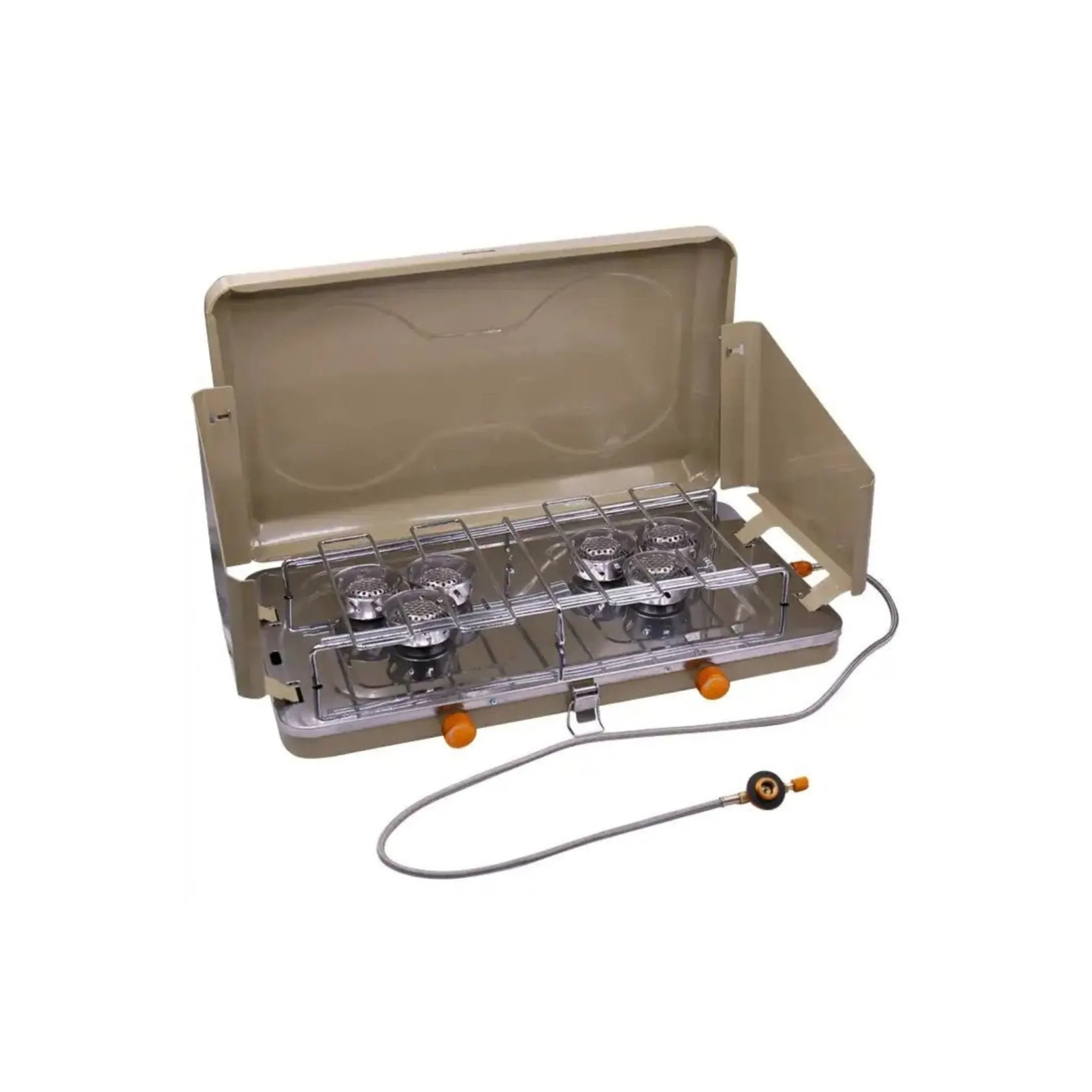 ZYZY Portable Double Burner - Military Brown